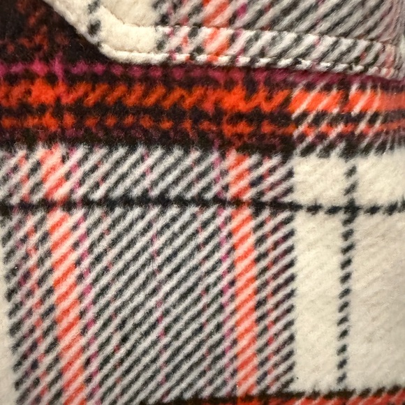 Plaid Button-Up Shirt Jacket-NWT - Picture 8 of 8